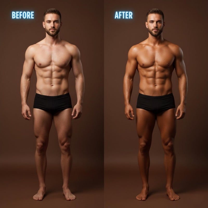 Onyx HE Tanning Bed Lotion for Men - Indoor Tanning Lotion Accelerator & Bronzer, Quick & Dark Tan, Men's Tanning Lotion with Skin Firming, Muscle Bronzing Complex & Moisturizing Formula - Image 4
